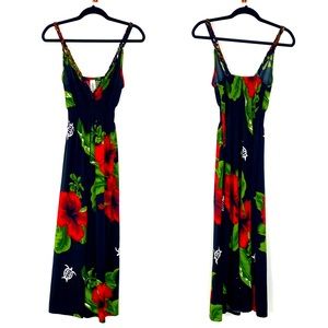 Floral Print Maxi Dress